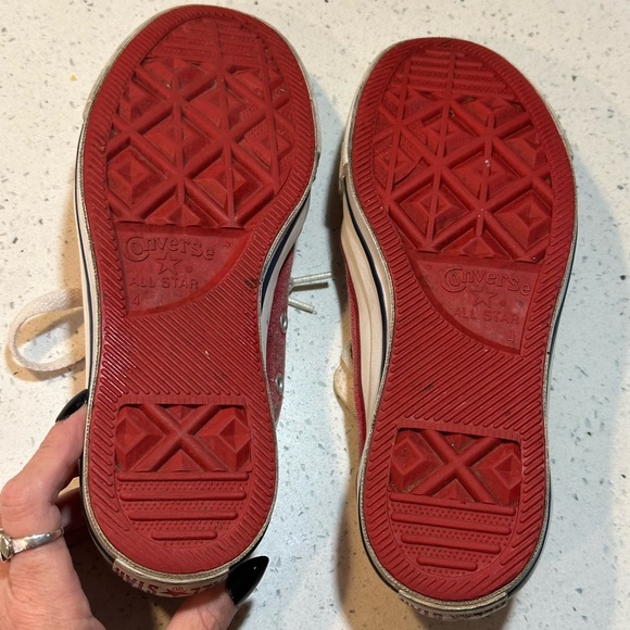 Converse All Star Patriotic Canvas Sneakers / red, white and blue - Picture 4 of 11